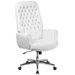 Flash Furniture BT-444-WH-GG Chair, Swivel