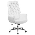 Flash Furniture BT-444-WH-GG Chair, Swivel