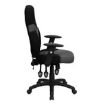 Flash Furniture BT-6001-GYBK-GG Chair, Swivel