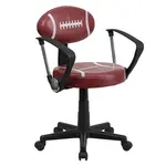 Flash Furniture BT-6181-FOOT-A-GG Chair, Swivel