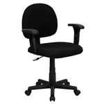 Flash Furniture BT-660-1-BK-GG Chair, Swivel