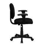 Flash Furniture BT-660-1-BK-GG Chair, Swivel