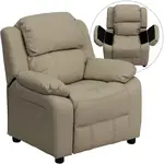 Flash Furniture BT-7985-KID-BGE-GG Sofa Seating, Recliner