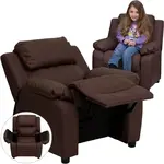 Flash Furniture BT-7985-KID-BRN-LEA-GG Sofa Seating, Recliner