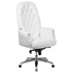 Flash Furniture BT-90269H-WH-GG Chair, Swivel