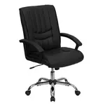 Flash Furniture BT-9076-BK-GG Chair, Swivel