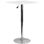 Flash Furniture CH-1-GG Table, Indoor, Adjustable Height