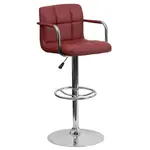 Flash Furniture CH-102029-BURG-GG Bar Stool, Swivel, Indoor