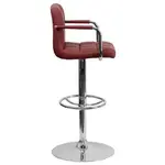 Flash Furniture CH-102029-BURG-GG Bar Stool, Swivel, Indoor