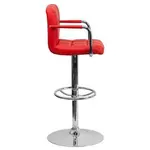 Flash Furniture CH-102029-RED-GG Bar Stool, Swivel, Indoor