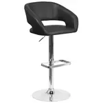 Flash Furniture CH-122070-BK-GG Bar Stool, Swivel, Indoor