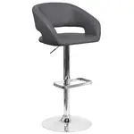 Flash Furniture CH-122070-GY-GG Bar Stool, Swivel, Indoor
