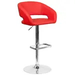 Flash Furniture CH-122070-RED-GG Bar Stool, Swivel, Indoor