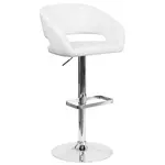 Flash Furniture CH-122070-WH-GG Bar Stool, Swivel, Indoor