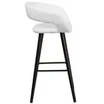 Flash Furniture CH-152560-WH-VY-GG Bar Stool, Indoor