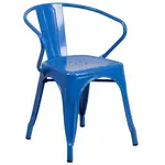 Flash Furniture CH-31270-BL-GG Chair, Armchair, Stacking, Outdoor