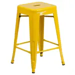 Flash Furniture CH-31320-24-YL-GG Bar Stool, Stacking, Indoor