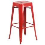 Flash Furniture CH-31320-30-RED-GG Bar Stool, Stacking, Indoor