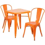 Flash Furniture CH-31330-2-30-OR-GG Chair & Table Set, Outdoor