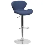 Flash Furniture CH-321-BLFAB-GG Bar Stool, Swivel, Indoor