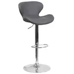 Flash Furniture CH-321-GY-GG Bar Stool, Swivel, Indoor