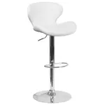 Flash Furniture CH-321-WH-GG Bar Stool, Swivel, Indoor