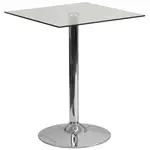 Flash Furniture CH-4-GG Table, Indoor, Dining Height