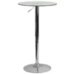 Flash Furniture CH-5-GG Table, Indoor, Adjustable Height