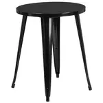 Flash Furniture CH-51080-29-BK-GG Table, Indoor, Dining Height