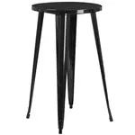 Flash Furniture CH-51080-40-BK-GG Table, Indoor, Bar Height
