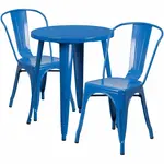 Flash Furniture CH-51080TH-2-18CAFE-BL-GG Chair & Table Set, Outdoor