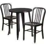 Flash Furniture CH-51080TH-2-18VRT-BQ-GG Chair & Table Set, Outdoor