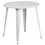 Flash Furniture CH-51090-29-WH-GG Table, Indoor, Dining Height