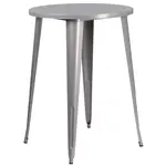 Flash Furniture CH-51090-40-SIL-GG Table, Indoor, Bar Height