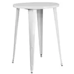 Flash Furniture CH-51090-40-WH-GG Table, Indoor, Bar Height