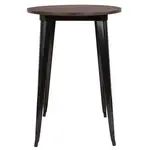 Flash Furniture CH-51090-40M1-BK-GG Table, Indoor, Bar Height