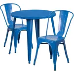 Flash Furniture CH-51090TH-2-18CAFE-BL-GG Chair & Table Set, Outdoor