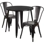 Flash Furniture CH-51090TH-2-18CAFE-BQ-GG Chair & Table Set, Outdoor