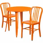 Flash Furniture CH-51090TH-2-18VRT-OR-GG Chair & Table Set, Outdoor