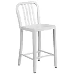 Flash Furniture CH-61200-24-WH-GG Bar Stool, Outdoor