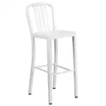 Flash Furniture CH-61200-30-WH-GG Bar Stool, Outdoor