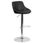 Flash Furniture CH-82028-MOD-BK-GG Bar Stool, Swivel, Indoor