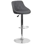 Flash Furniture CH-82028A-GY-GG Bar Stool, Swivel, Indoor