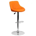 Flash Furniture CH-82028A-ORG-GG Bar Stool, Swivel, Indoor