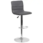 Flash Furniture CH-92023-1-GY-GG Bar Stool, Swivel, Indoor