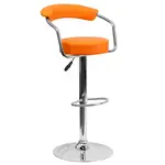 Flash Furniture CH-TC3-1060-ORG-GG Bar Stool, Swivel, Indoor