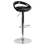 Flash Furniture CH-TC3-1062-BK-GG Bar Stool, Swivel, Indoor