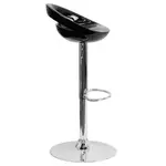 Flash Furniture CH-TC3-1062-BK-GG Bar Stool, Swivel, Indoor