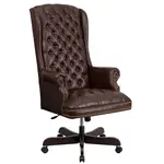 Flash Furniture CI-360-BRN-GG Chair, Swivel