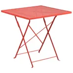 Flash Furniture CO-1-RED-GG Folding Table, Outdoor